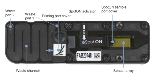 Schematic of a standard ONT flow cell.